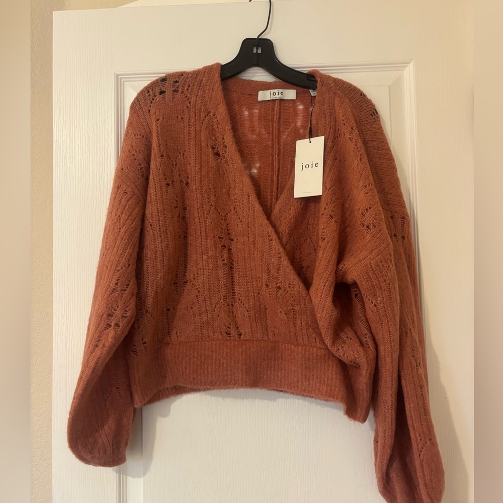 NWT Joie wrap sweater